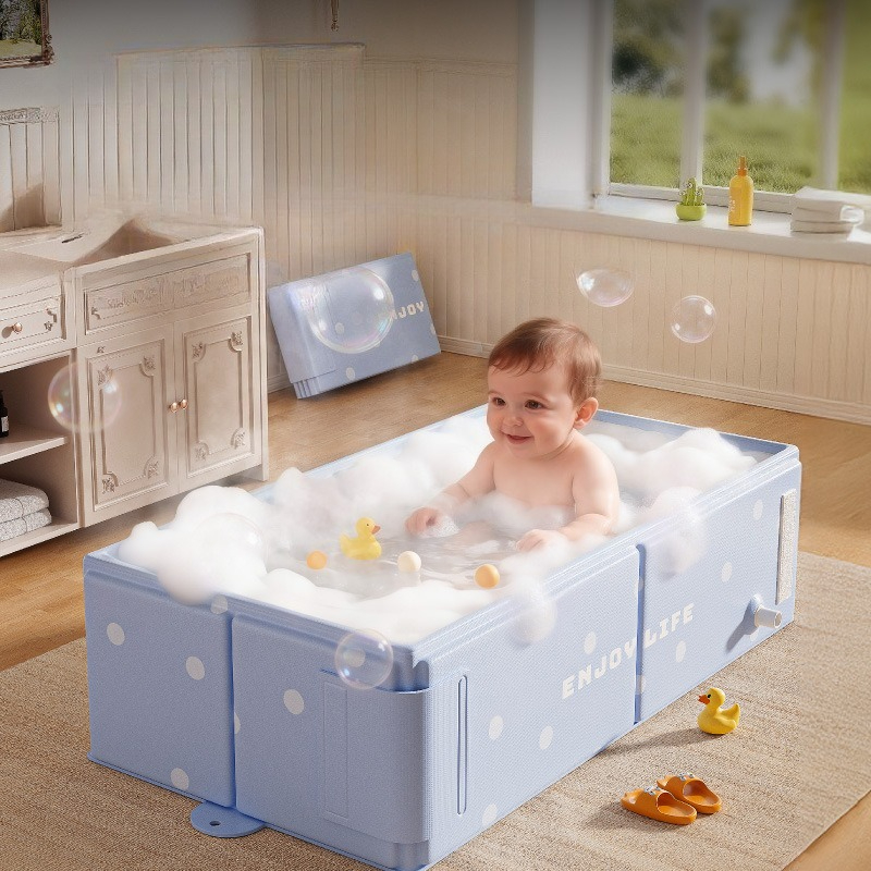 Baby Products For Bathing - Vasca da Bagno Pieghevole per Bambini