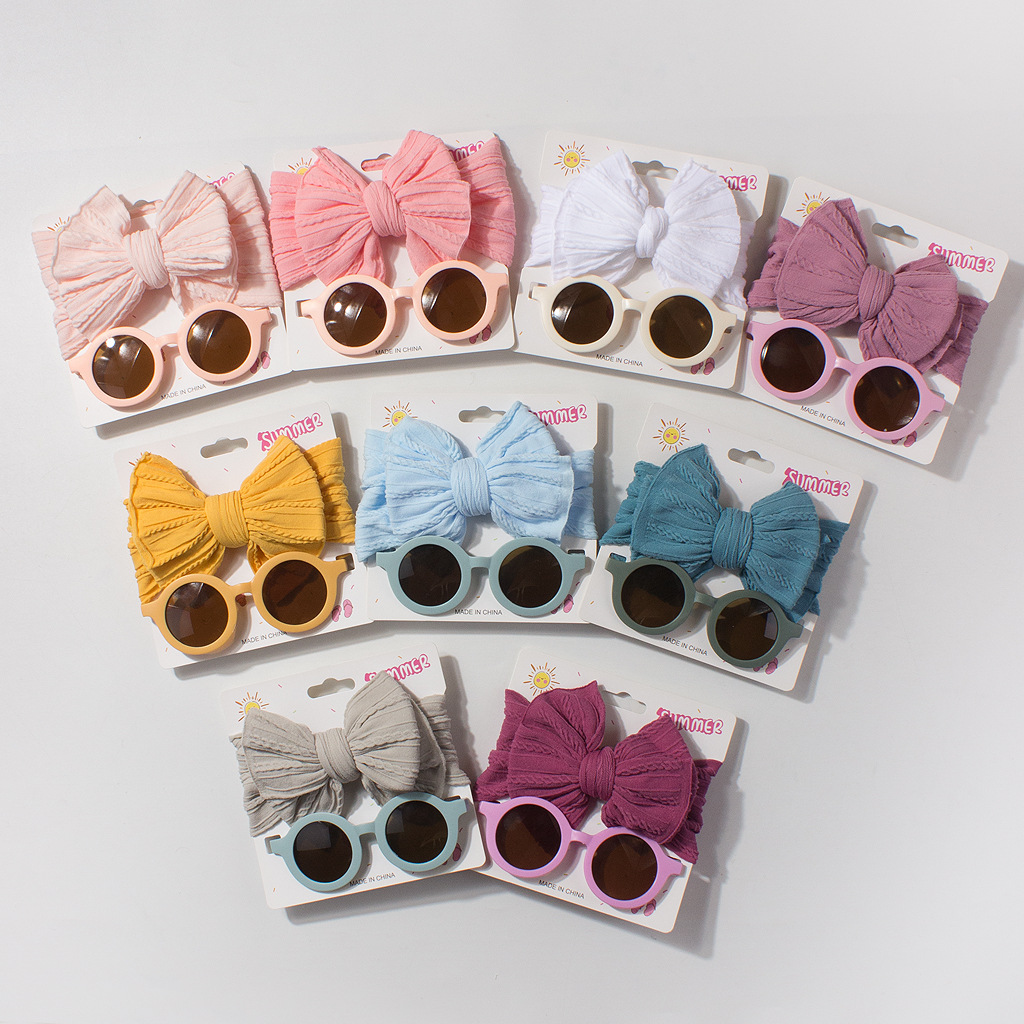 Baby Products Combo - Set di Occhiali con Fascia per