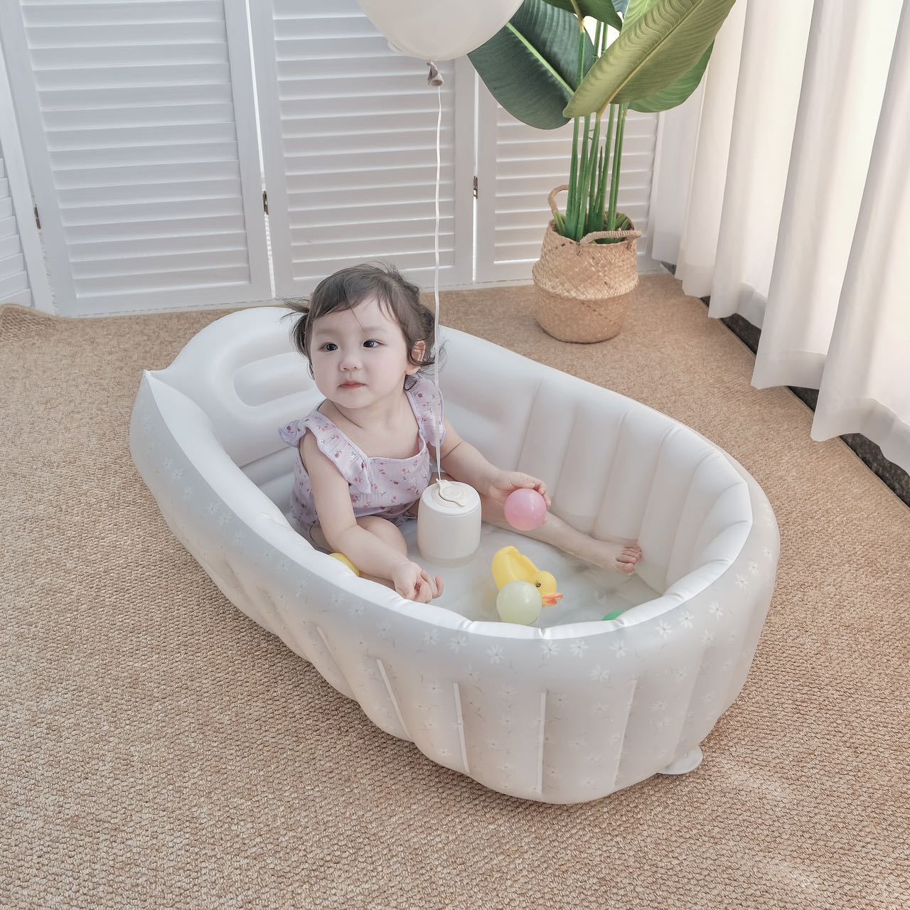 Baby Products For Bathing - Vasca da bagno gonfiabile per cartoni