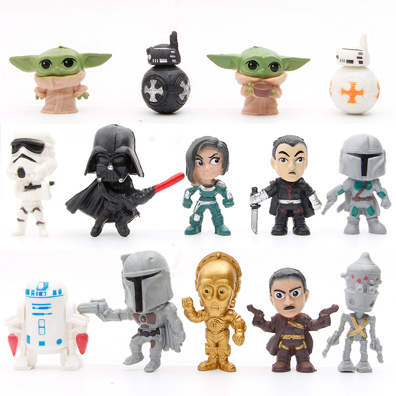 Baby Yoda Products - 14-16 pz/set Darth Vader Il Manda