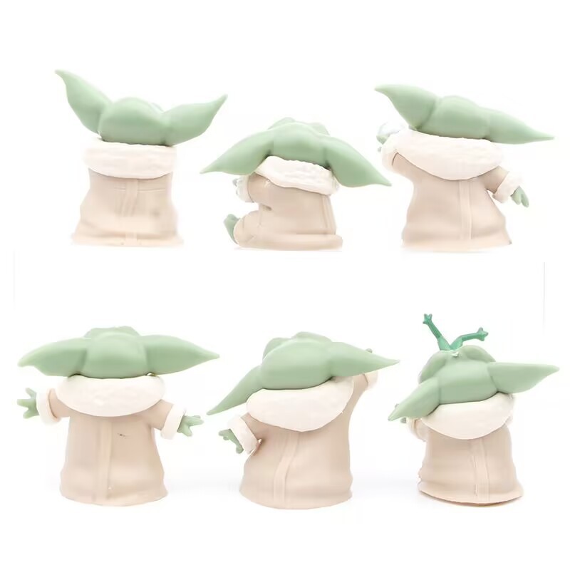 Baby Yoda Products - 6PCS Star Wars 4-6 cm ToyS