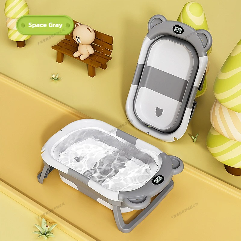 Baby Products For Bathing - Vaschetta Pieghevole per Bagnetto Neonato con