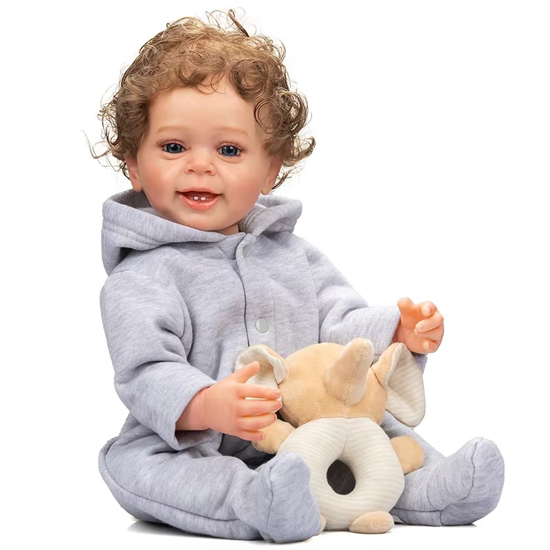 Baby Products For Bathing - Bambola Reborn Maschio Yannik da 55