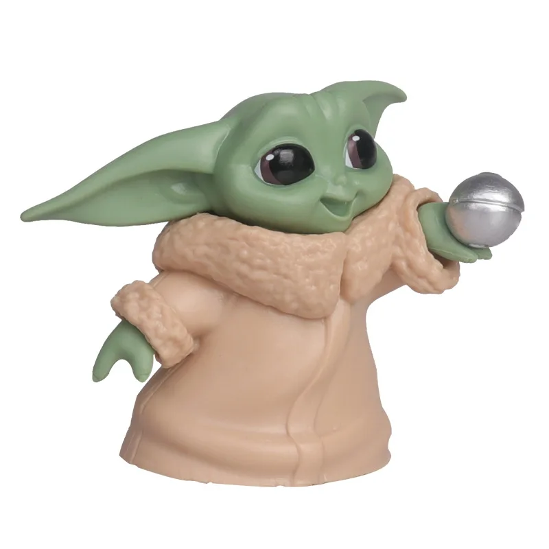 Bandai Set di 5 Giocattoli Sta - Baby Yoda Products recensione e prezzo