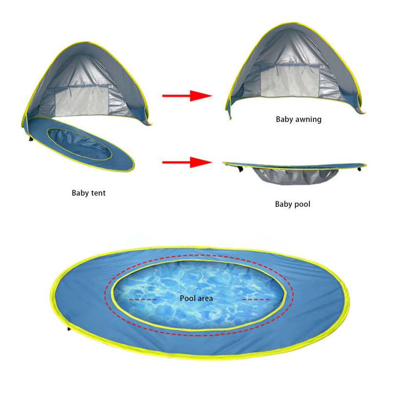Tenda da Spiaggia Parasole Por - Baby Products Wholesale recensione e prezzo